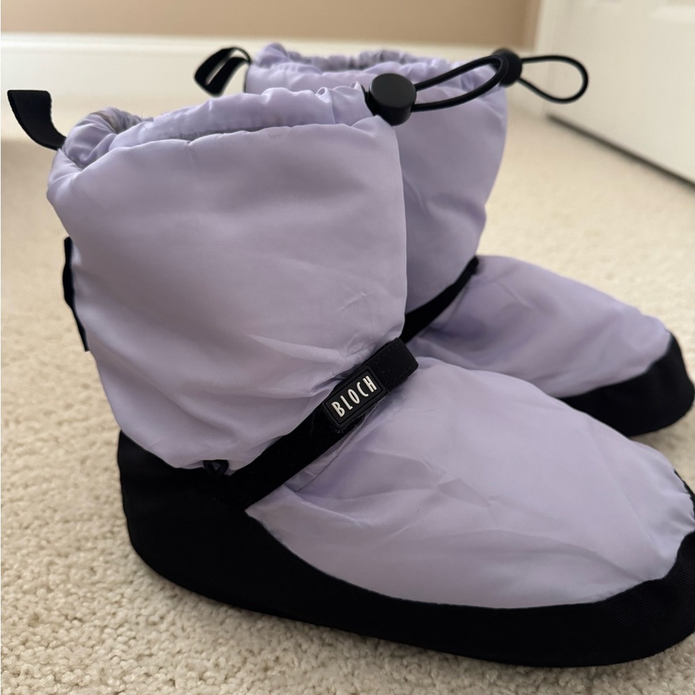 Bloch Lilac and Black Dance Booties